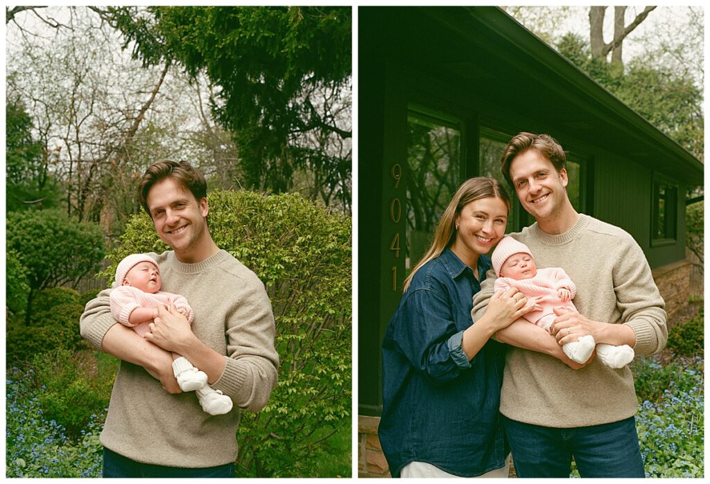parents holding their newborn