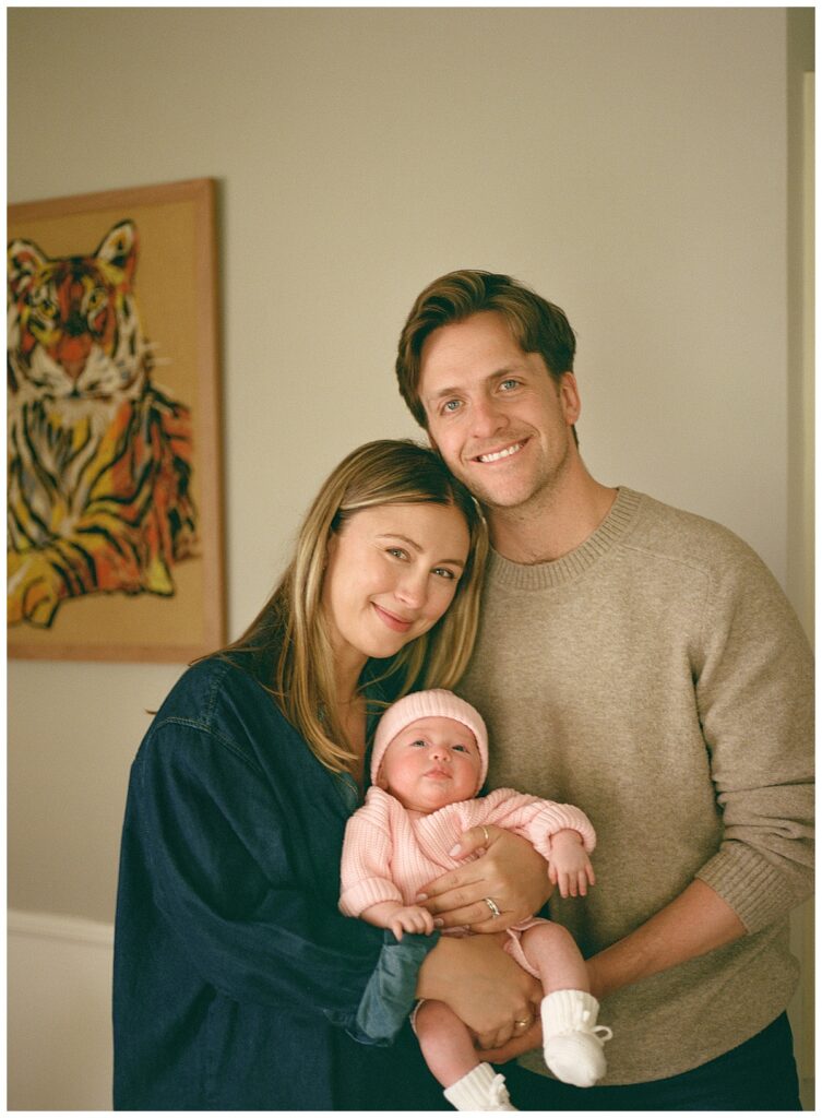 parents holding their newborn